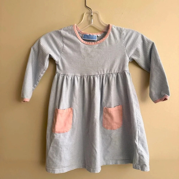 Trotter St. Kids Striped Dress 3T - Picture 1 of 4